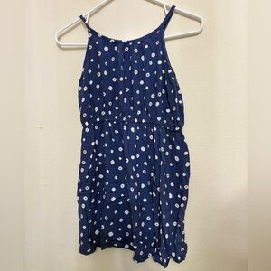 Cat & Jack Blue Dress with White Dots